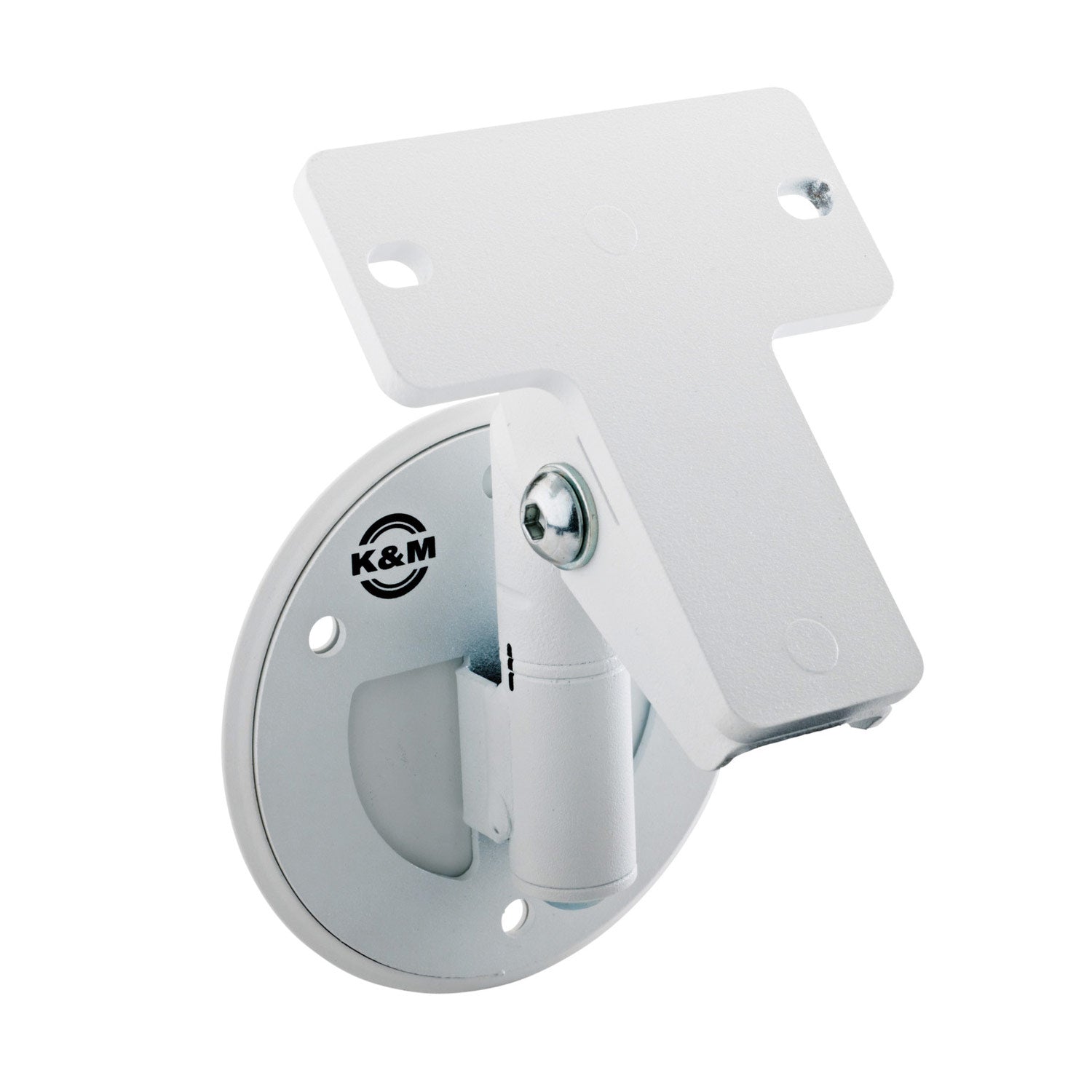 K + M 24161 Universal Speaker Wall Mount (Structured White)