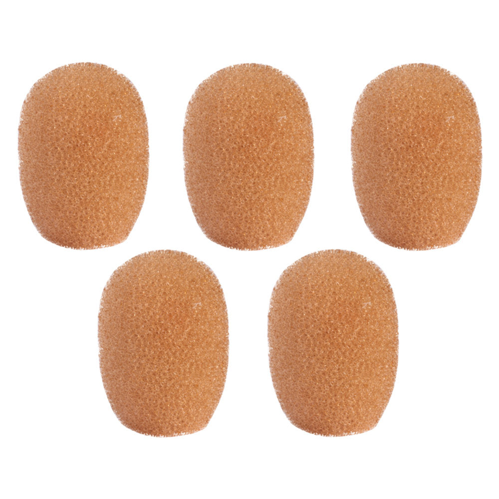 Shure RPM40WS/C - Windscreens For TL/TH, Cocoa, Qty. 5