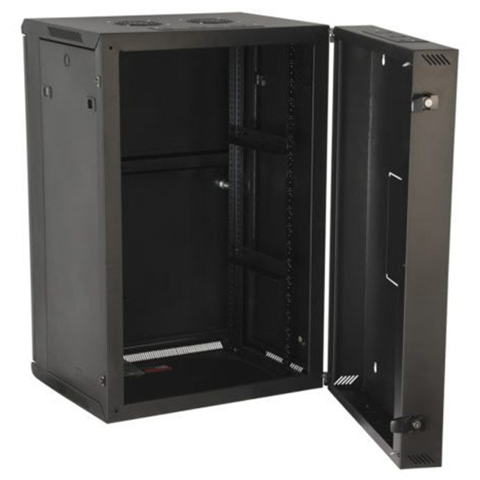 Gator GRW2018508 18U, 21" Deep Sectional Wall Rack, Steel Door