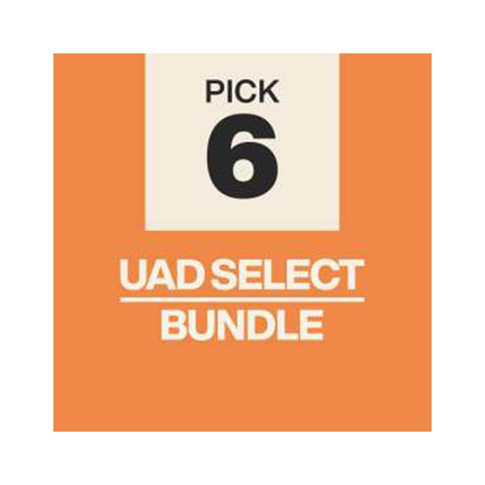 Universal Audio UAD Select 6 Bundle - Your Choice of Six UAD Plugins