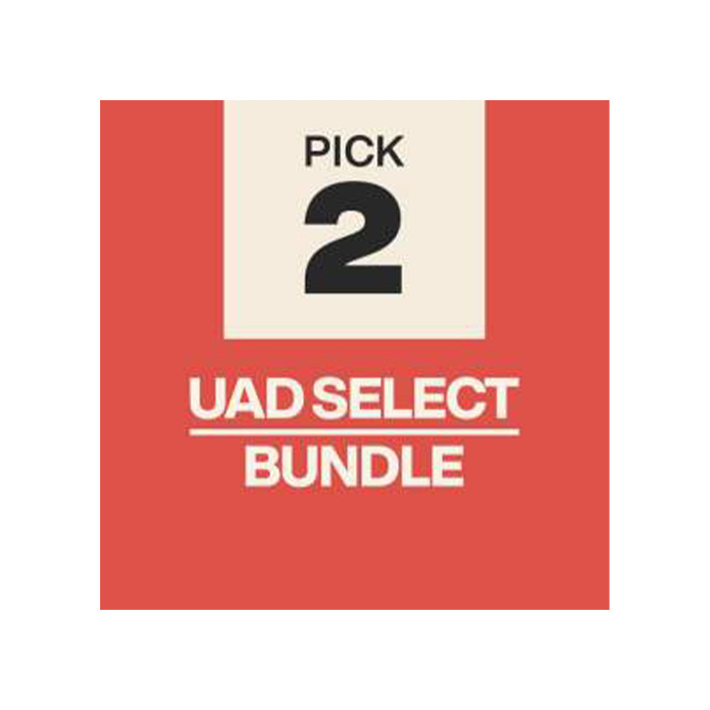 Universal Audio UAD Select 2 Bundle - Your Choice of Two UAD Plugins