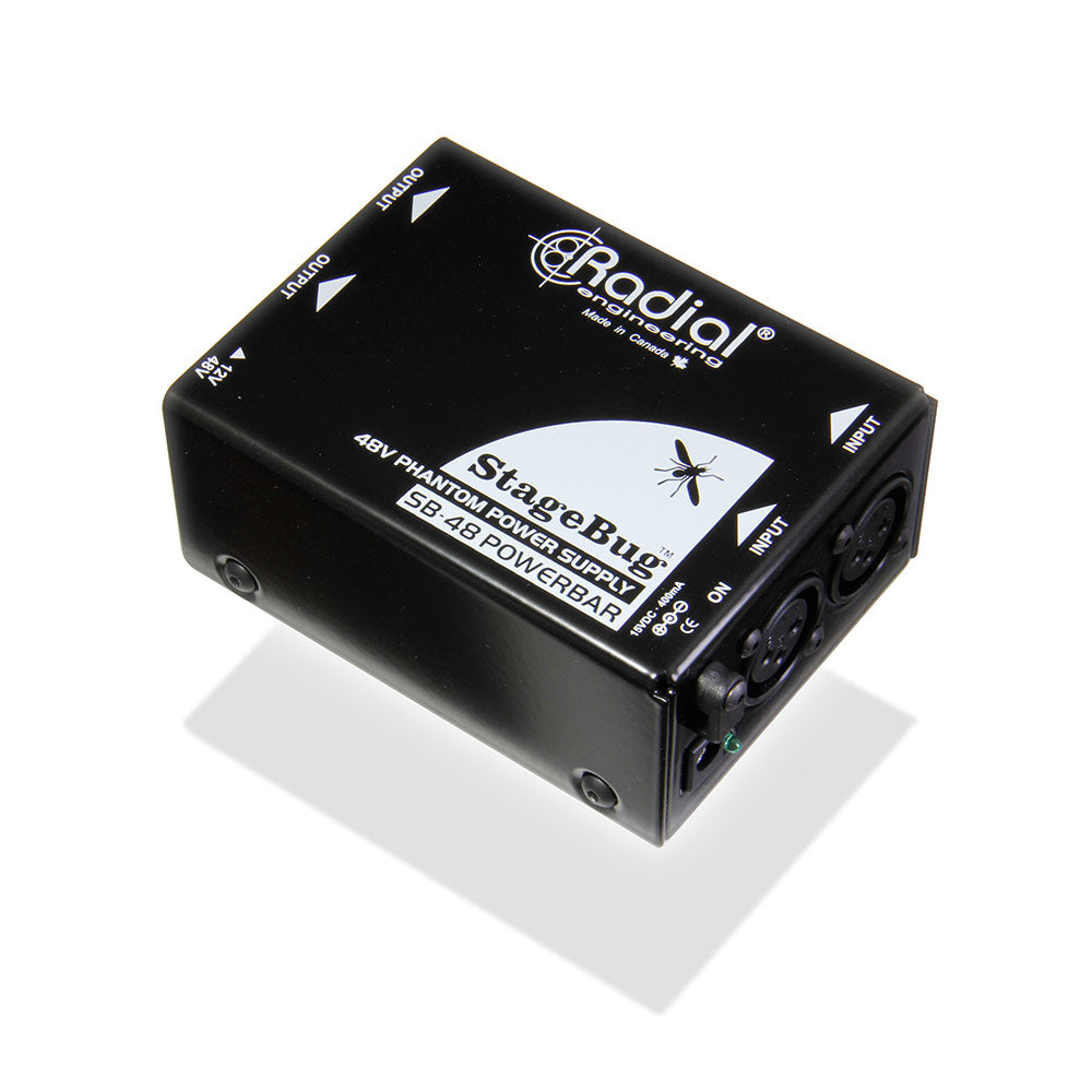 Radial Engineering StageBug SB-48 2-Channel Phantom Power Supply