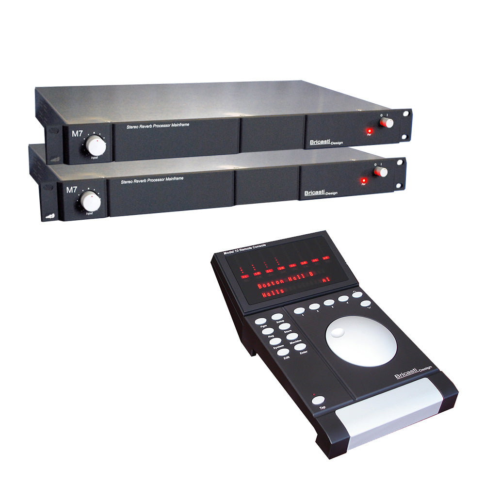 Bricasti Design System 2 - (2) M7M Reverb Processors and M10 Remote