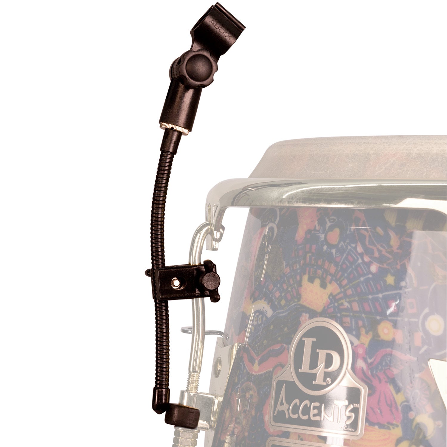 Audix D-Clamp Low Profile Percussion Microphone Mounting System Attaches To Most Congas, Bongos