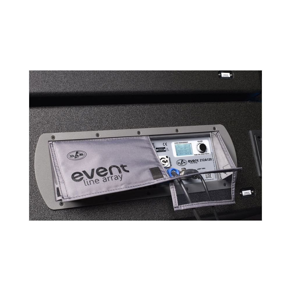 DAS EVENT-212.120A - Active 3-Way Dual 12-Inch Line Array Loudspeaker (Black)