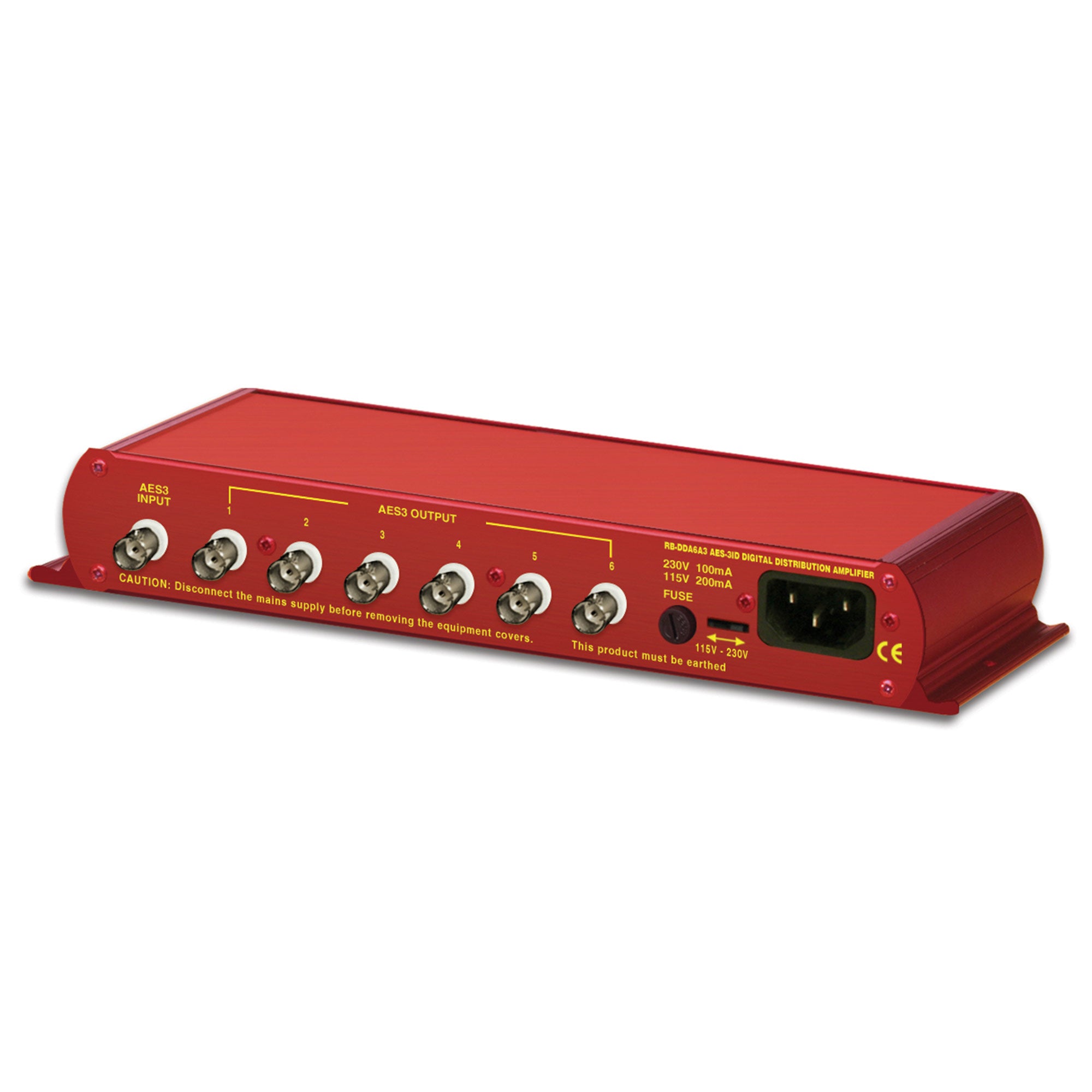 Sonifex RB-DDA6A3 6 Way Stereo AES3ID Digital Audio Distribution Amplifier