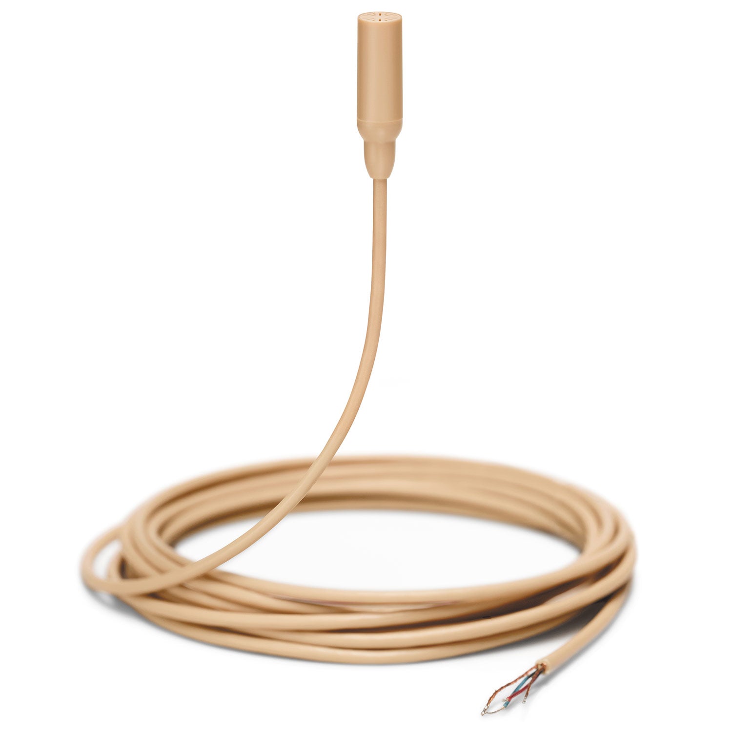 Shure TwinPlex TL48T/O-NC-A Subminiature Lavalier Microphone (Tailored, No Conn, Tan)