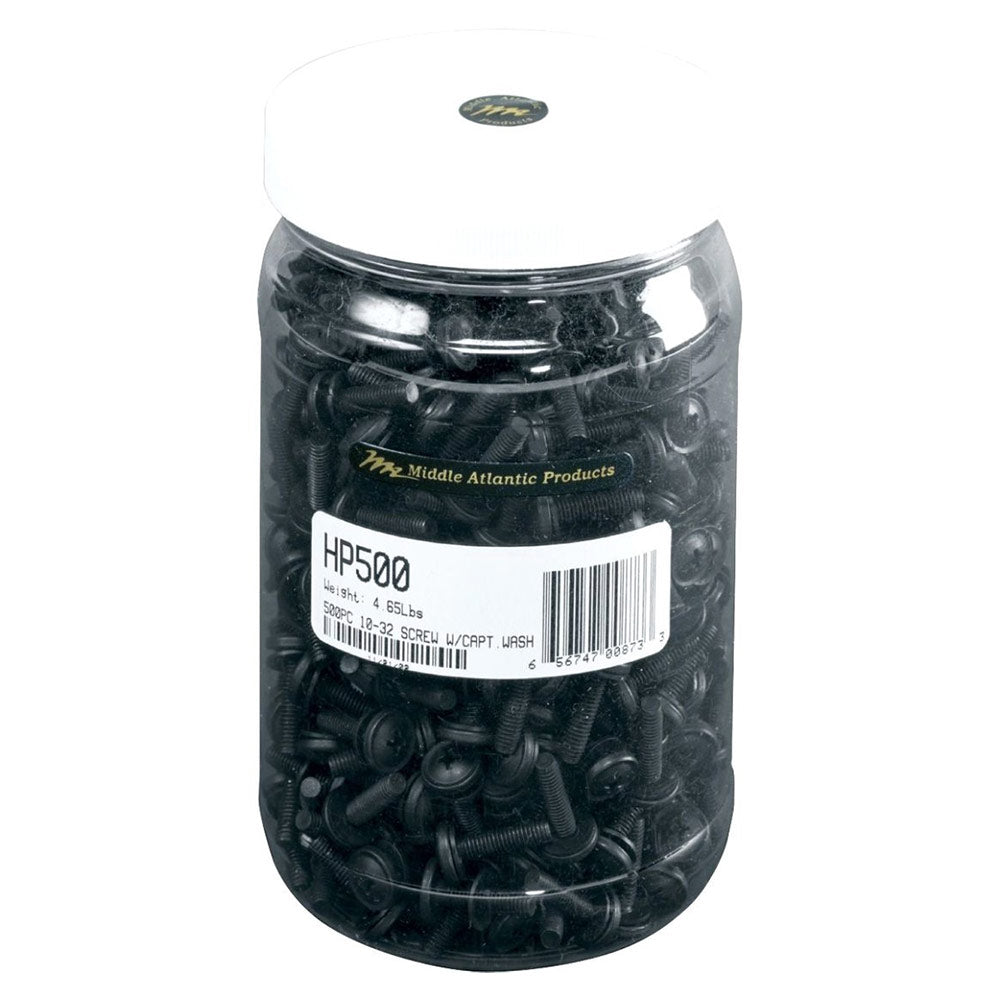 Middle Atlantic HP500 10-32 Phillips Rack Screws - 500 Pieces