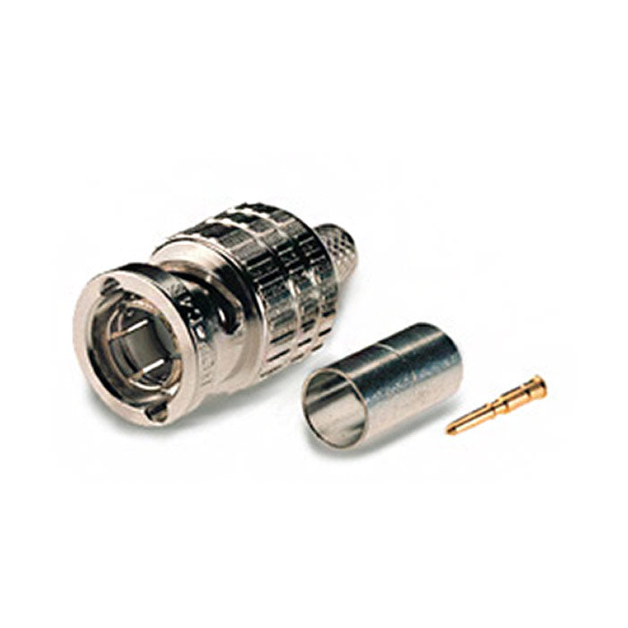 Canare BCP-C71A 75 Ohm BNC Crimp Plug, Pin and Sleeve for 7731A, 9292
