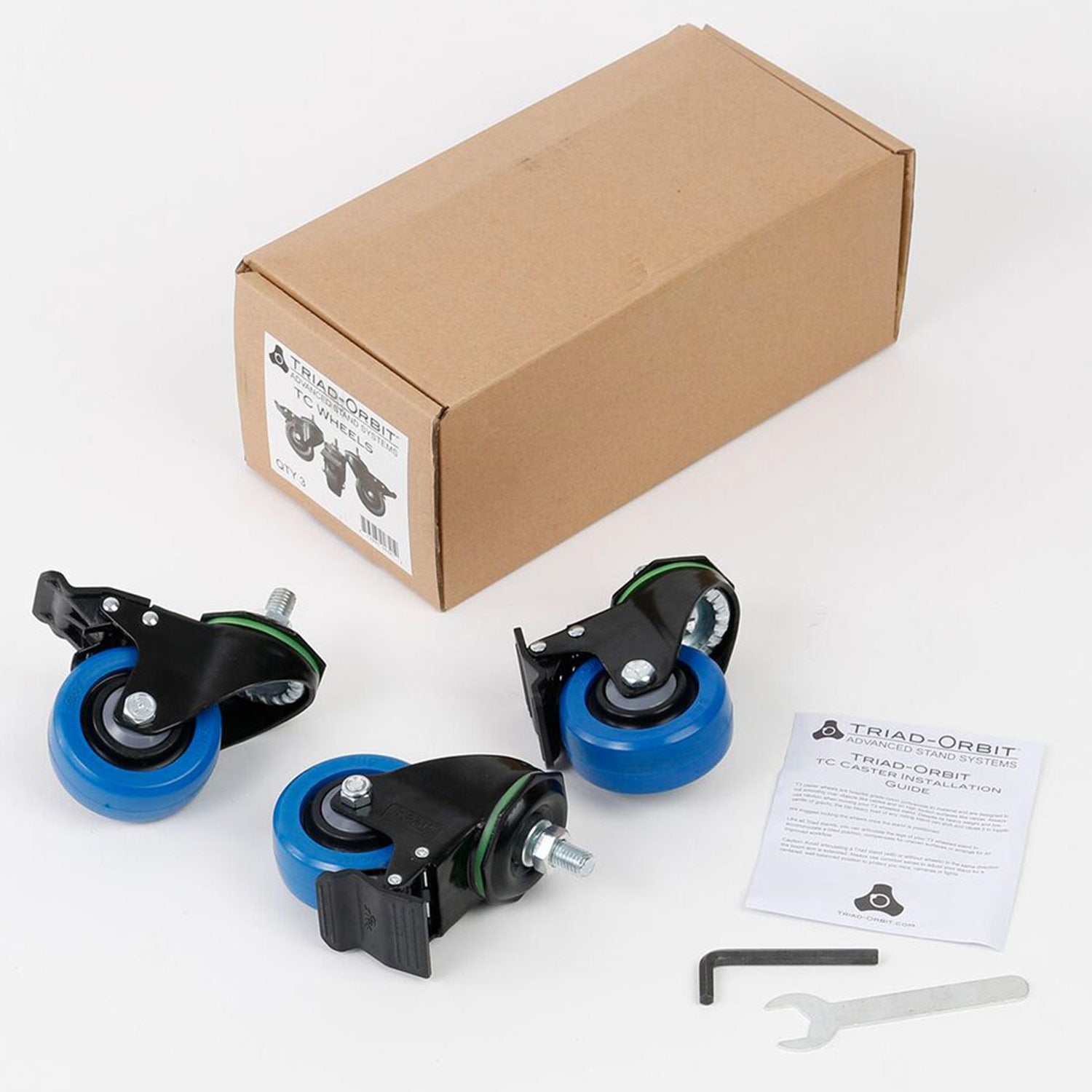 Triad-Orbit Triad-TC Caster Set for T3 Stands