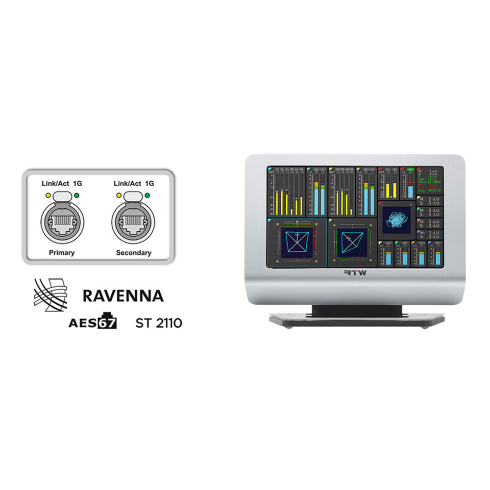 RTW RM7-RAV - Desktop Loudness Monitor with RAVENNA I/O