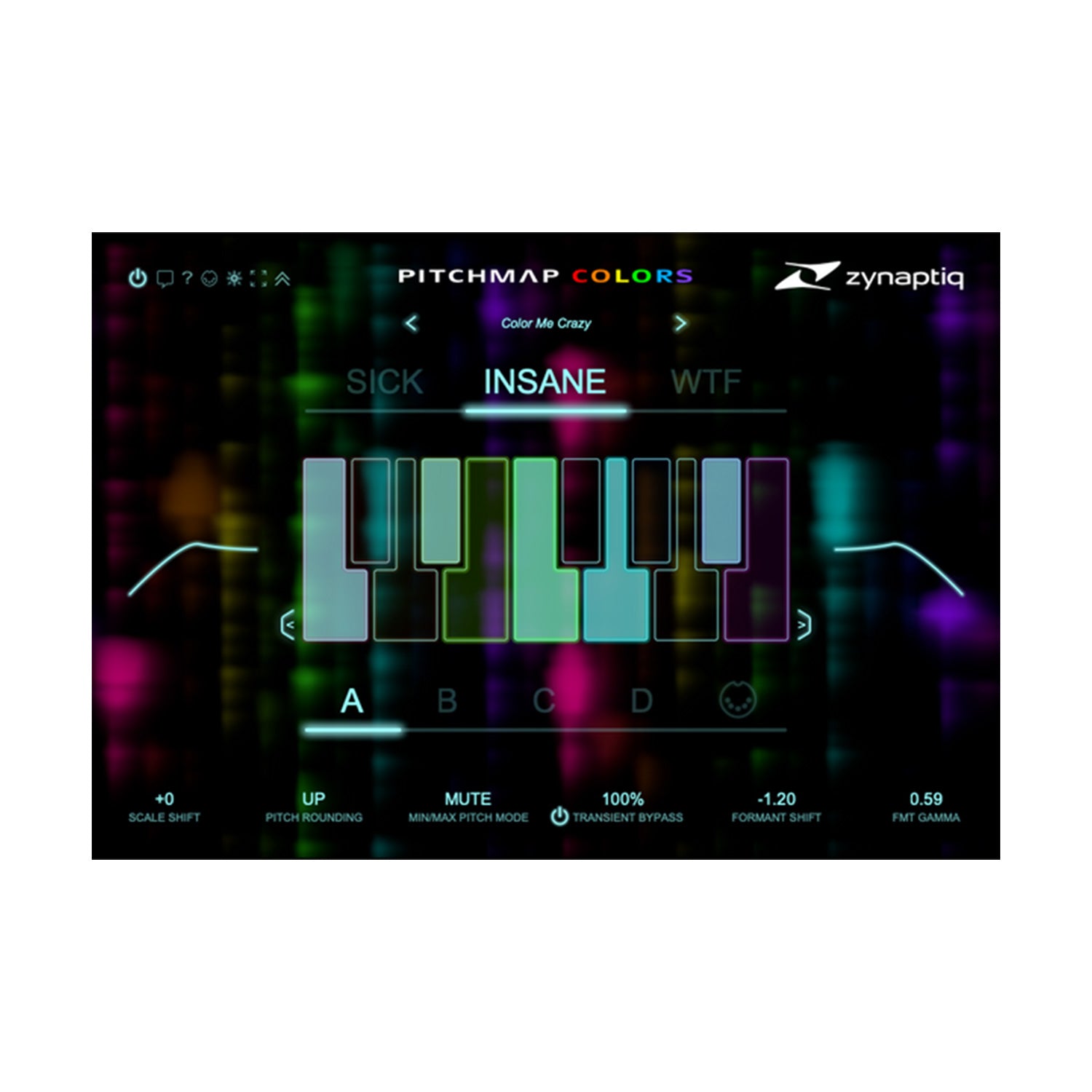Zynaptiq PITCHMAP::COLORS - Sound Design Effect Plugin (VST/AU/AAX)