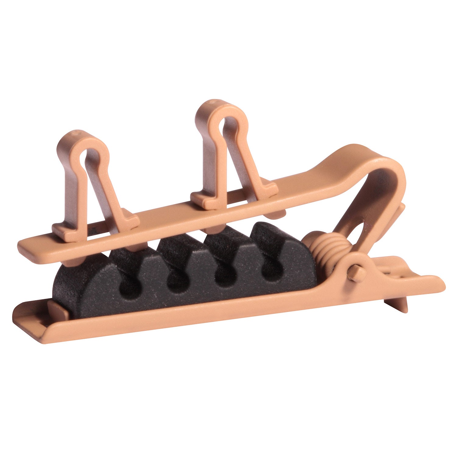 Shure RPM40TC/C - Dual Tie Clip, Cocoa, Qty. 3