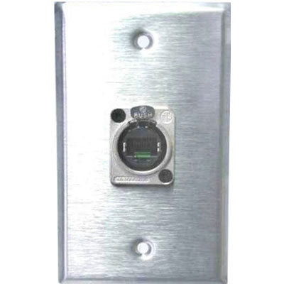 Neutrik 108E Wallplate - Single - NE8FDP