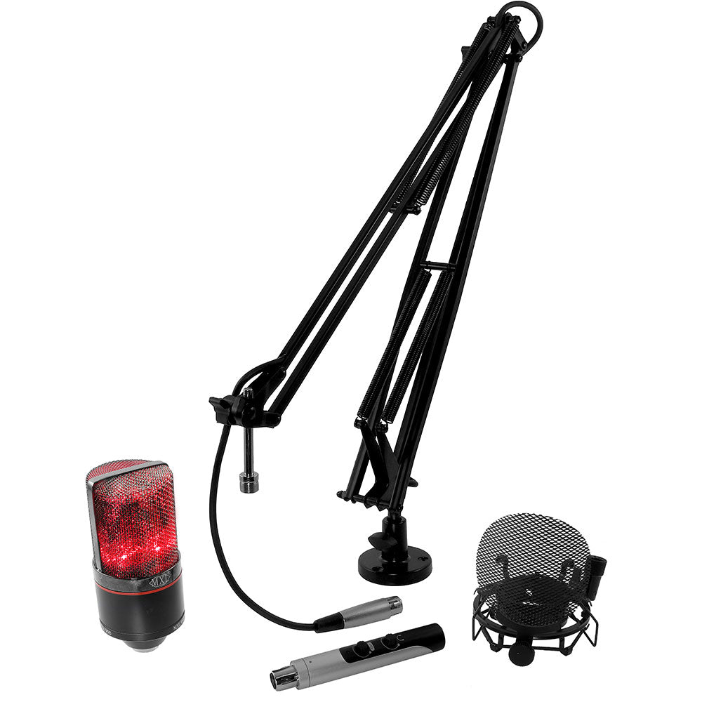 MXL OSPRO-KR Overstream Pro Podcasting and Stream Microphone Bundle (with Blaze)