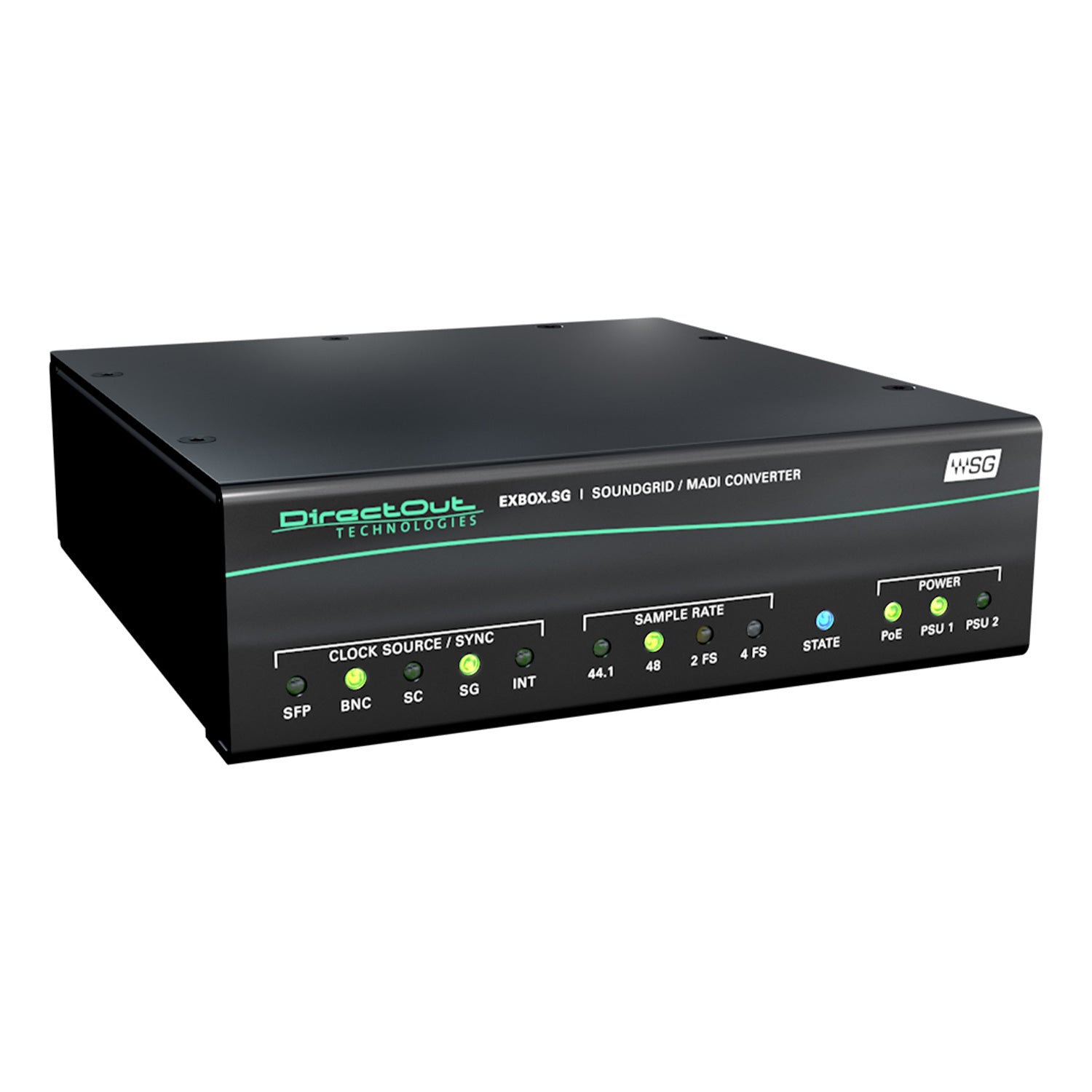 DirectOut EXBOX.SG Rev 2 - 128-Channel SoundGrid to MADI Interface