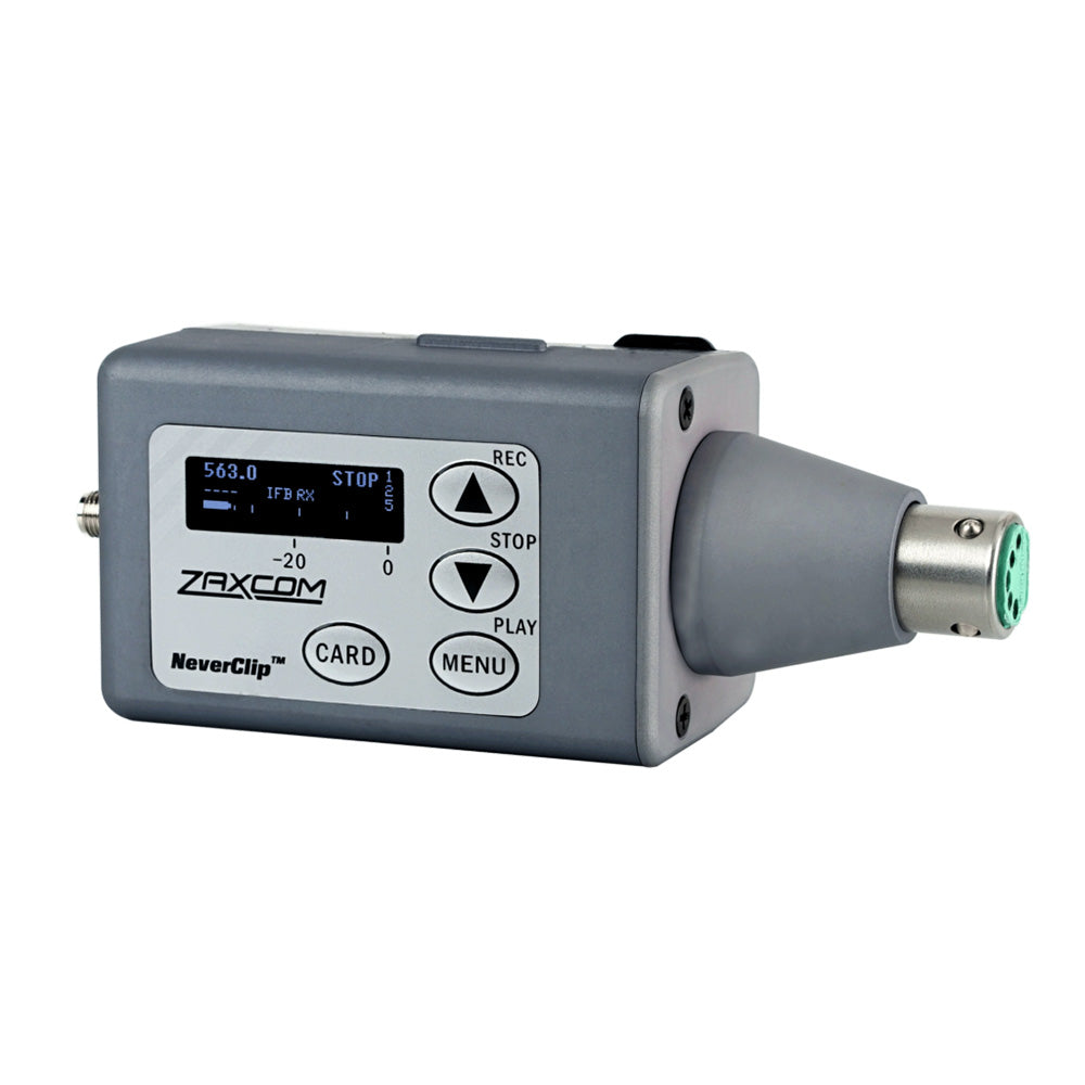 Zaxcom TRX745/S - Plug-On Digital Wireless Transmitter with ZaxNet (Stereo Analog Cone)