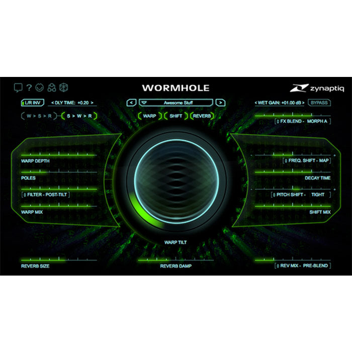 Zynaptiq Wormhole - Otherworldly Effects Plugin (VST/AU/AAX/RTAS)