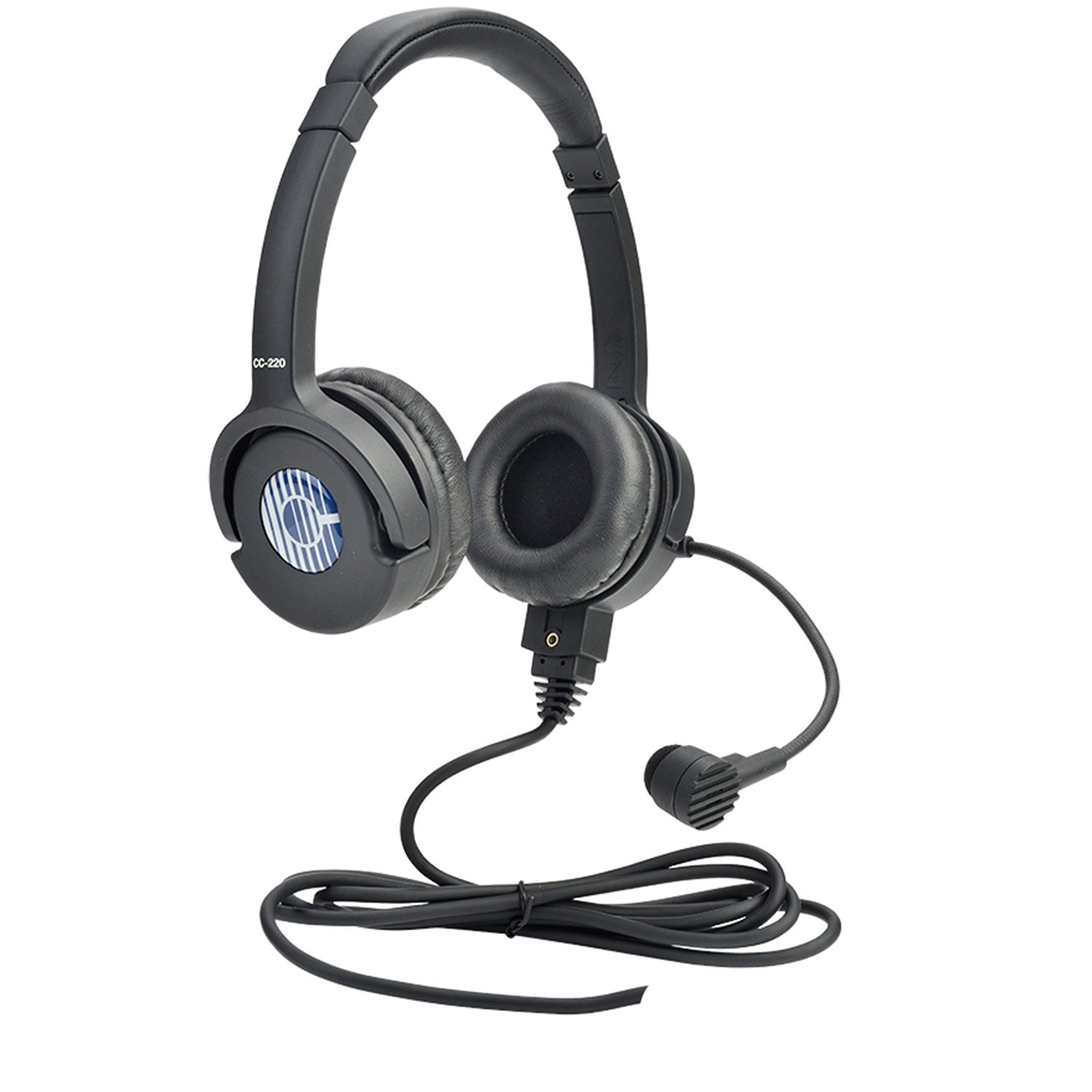 Clear-Com CC-220-X6 Lightweight Double Ear Headset (with XLR6M, Balanced Mic)