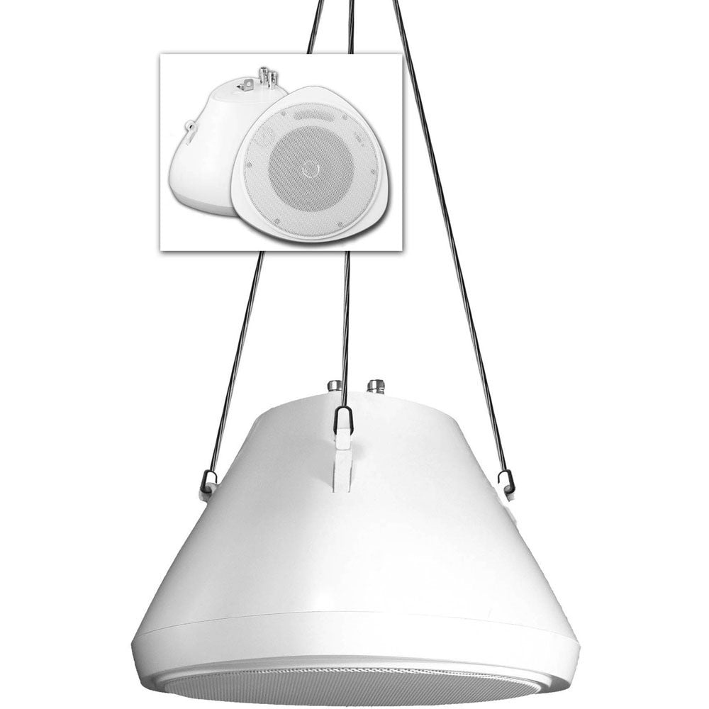 Speco SP30PT 5.25" Pendant Speaker with Hanging Chain