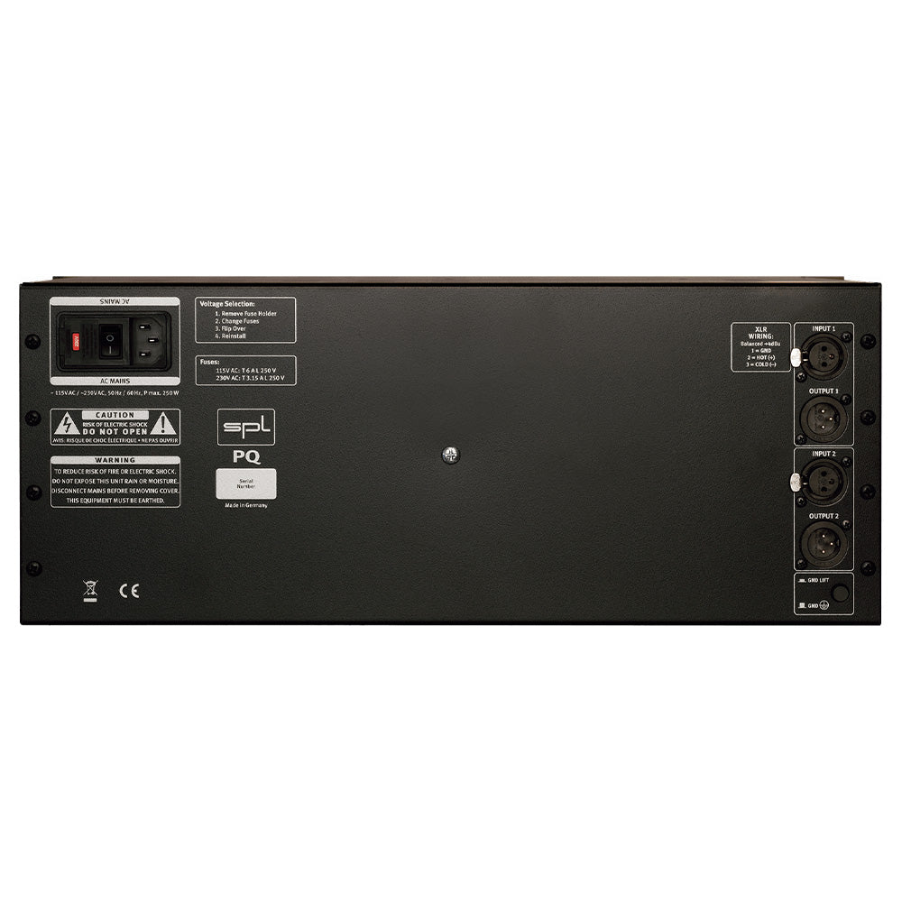 SPL PQ - Stereo 5-Band Mastering Equalizer (All Black)
