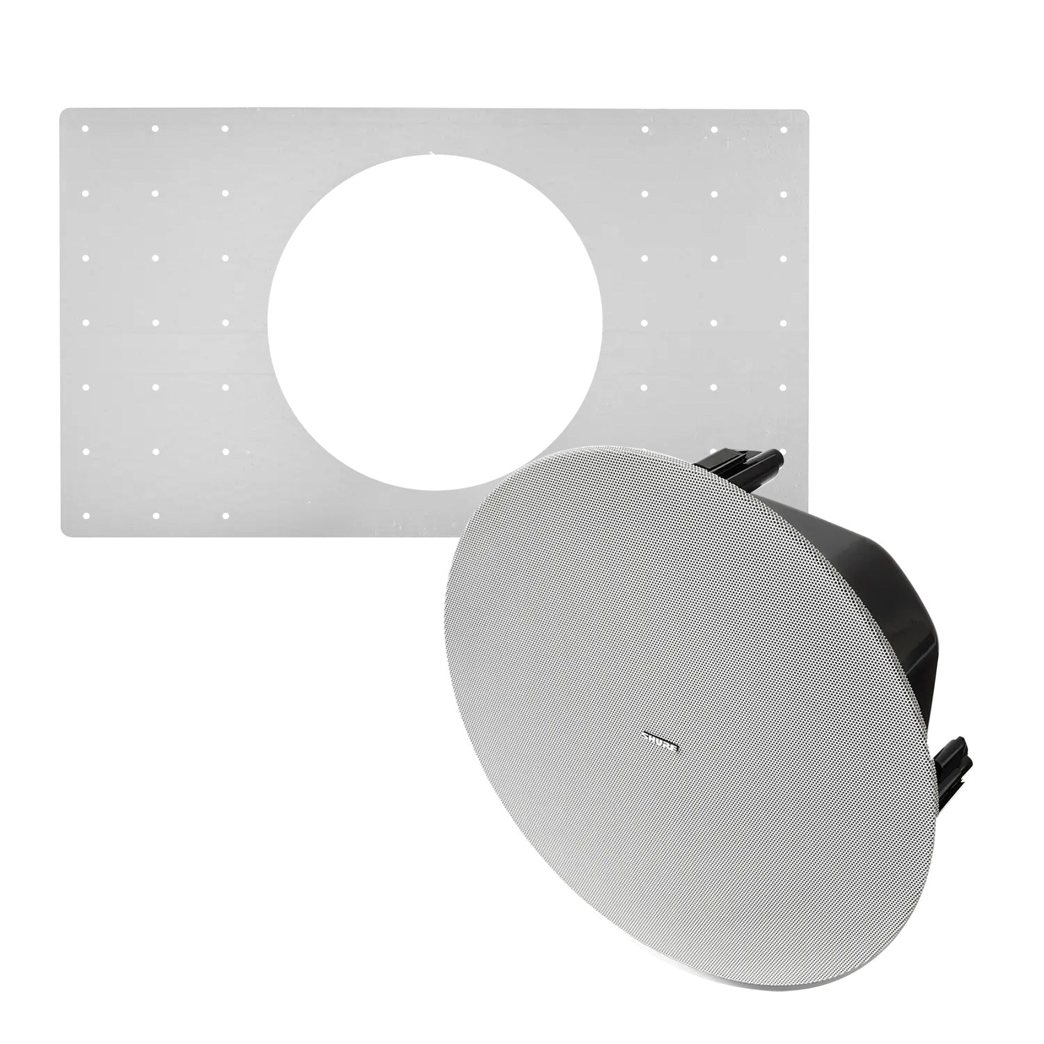 Shure MXP-5W-NCB-V - Ceiling-Mount Passive Loudspeaker (White with New Construction Bracket)