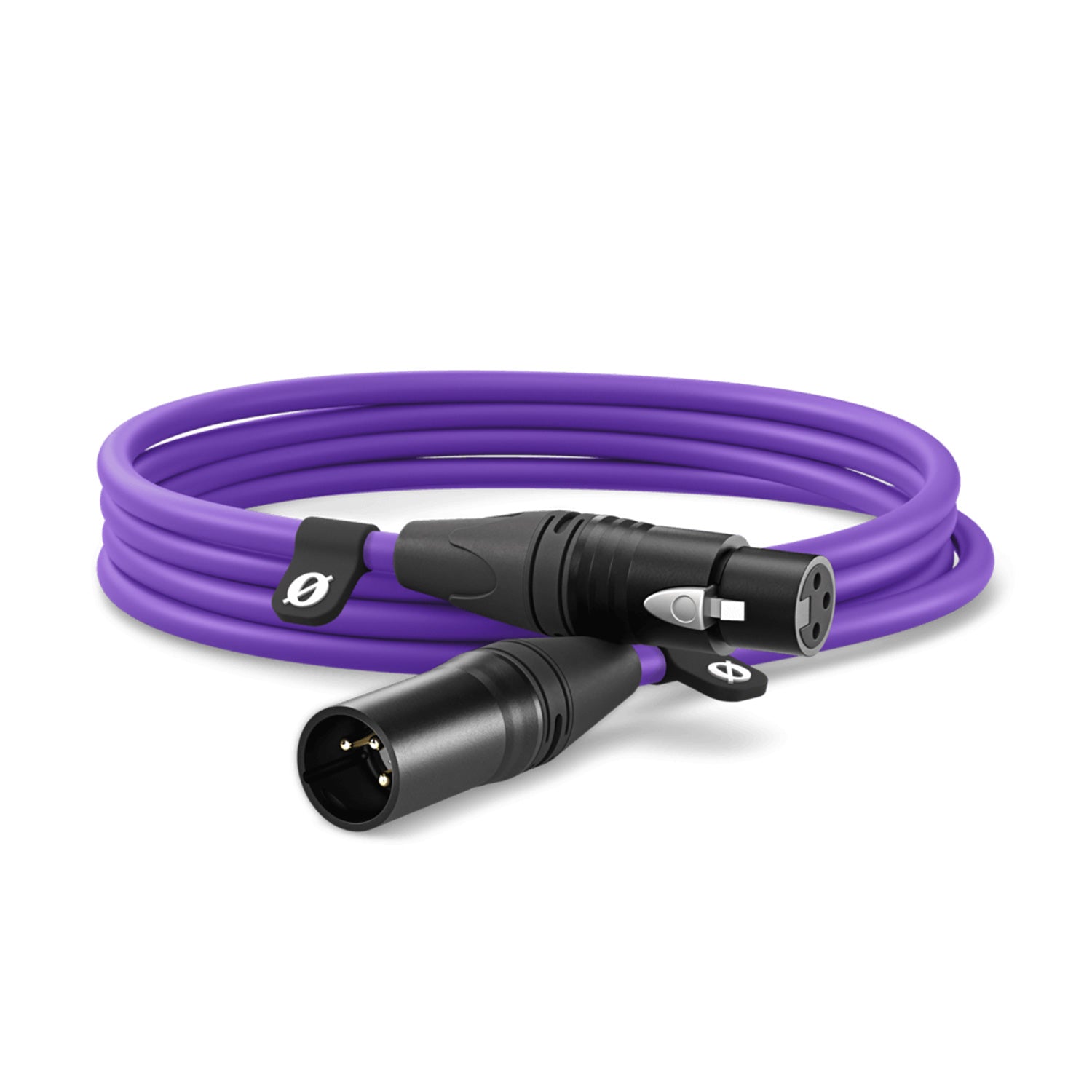 RODE XLR-Cable - Premium XLR Cable (3 Meter / Purple)