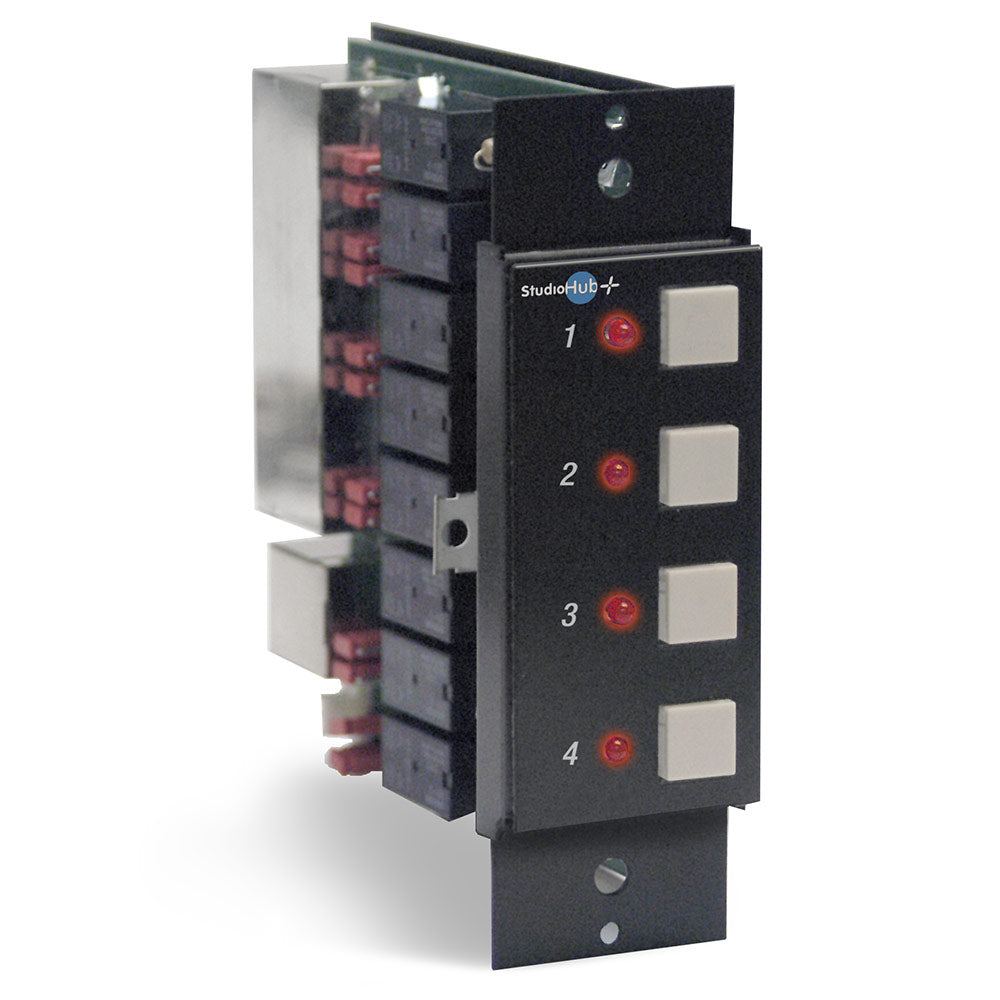 StudioHub SH-4SWSS 4-Source Switch Panel - (4) Stereo Sources to (1) Stereo Output