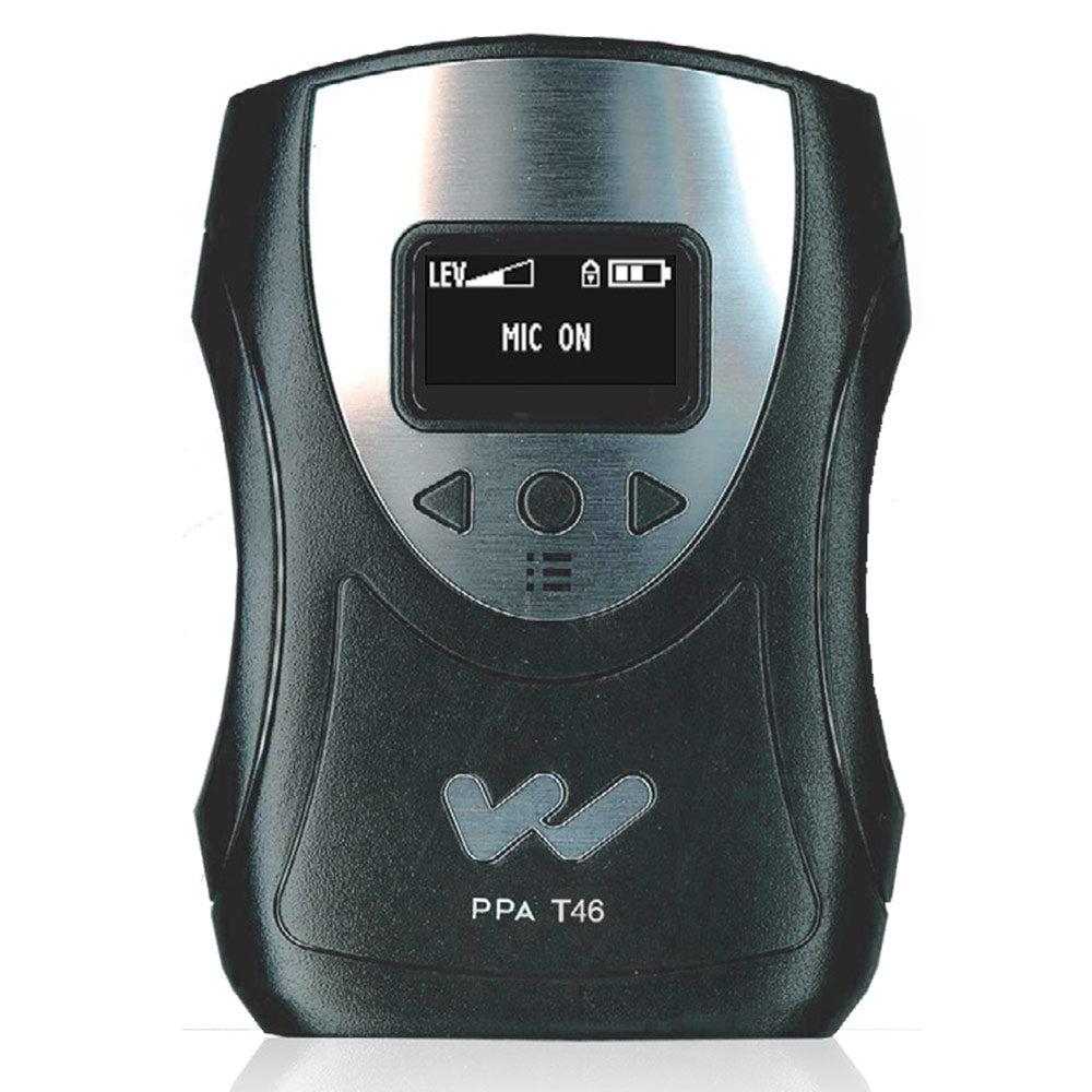 Williams AV PPA T46 FM Body-Pack Transmitter w/ OLED Display