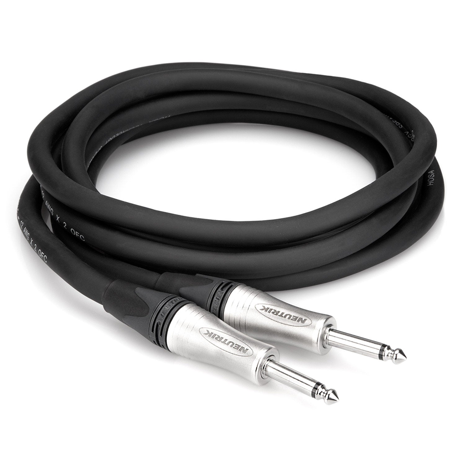 Hosa SKJ-450 1/4" Male Phono to 1/4" Male Phono Premium Speaker cable 14Awg / 50 Foot