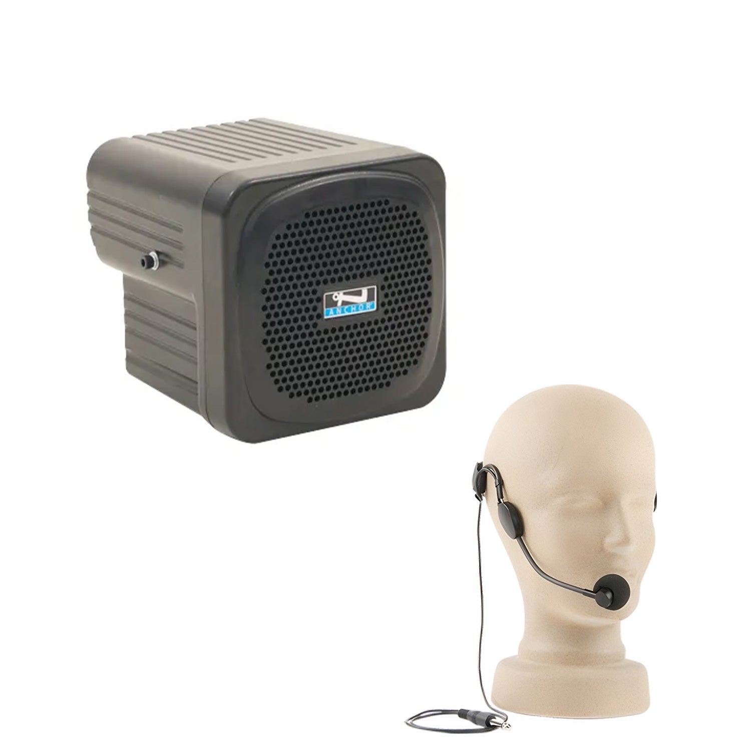 Anchor Audio AN-30BT - Portable PA Package with Wired Headset Microphone
