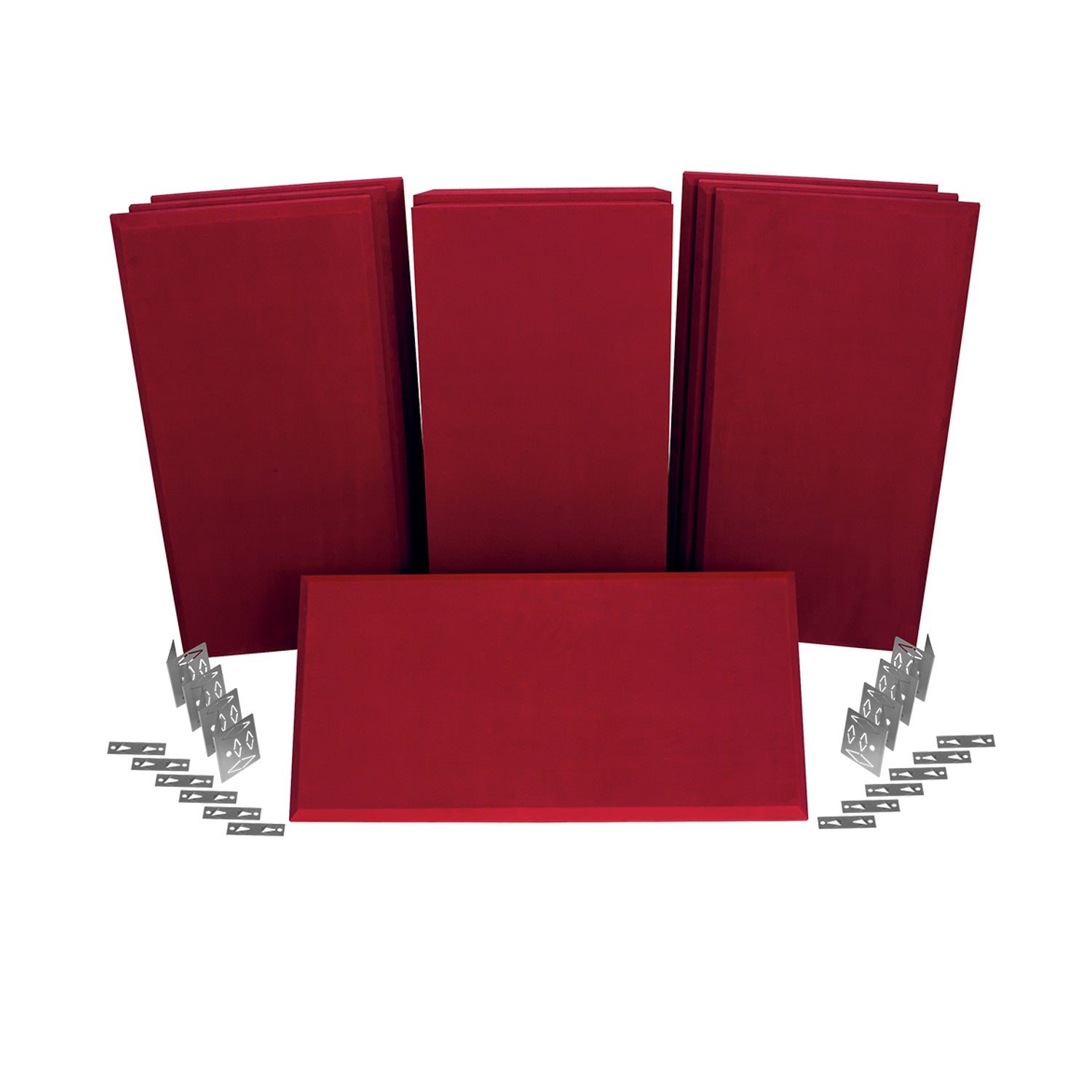 Auralex ProPanel ProKit-1 - Room Treatment Solution (SonoSuede Red)