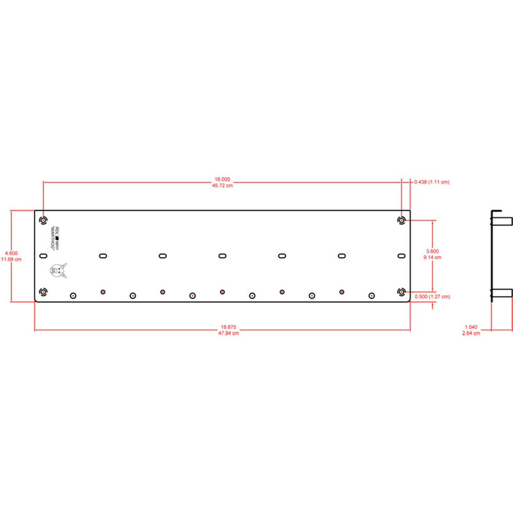 RDL WH1 Power Supply Mounting Adapter