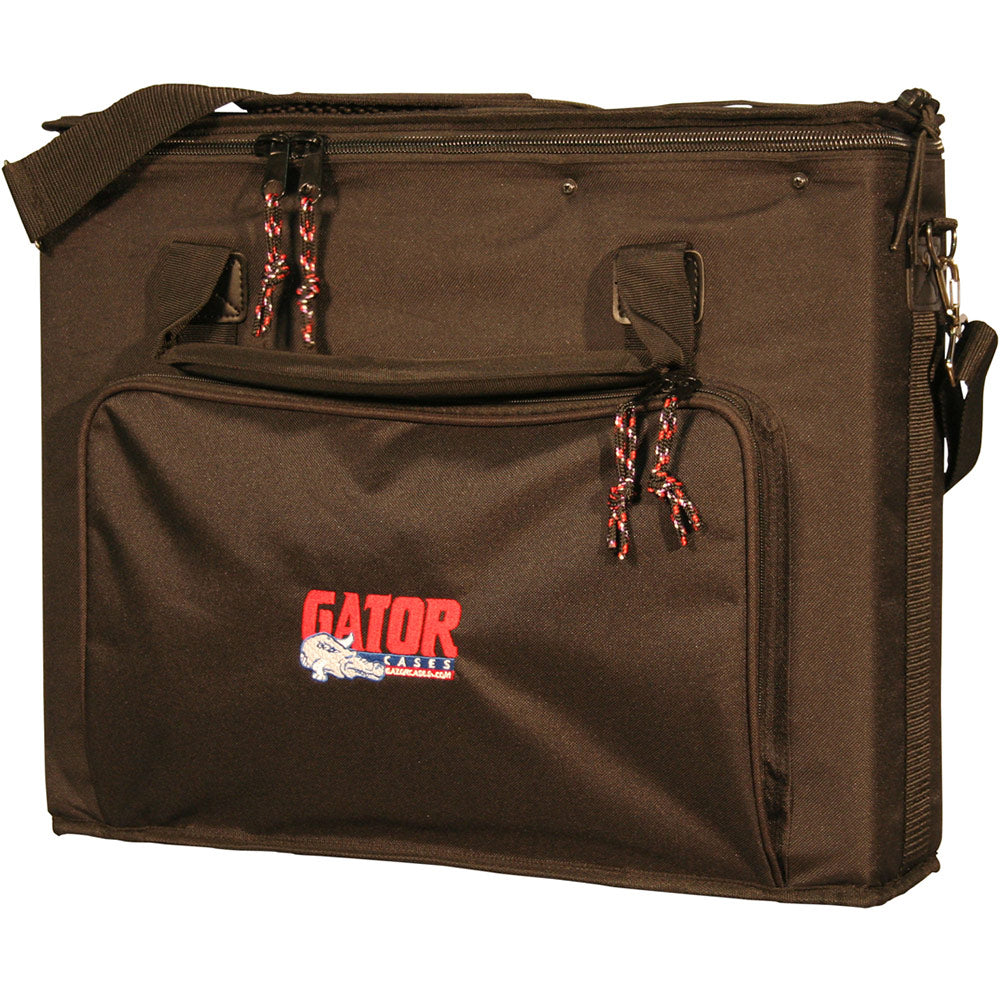 Gator GRB-2U 2-Space Rack Bag with Black Nylon Over Plywood Construction