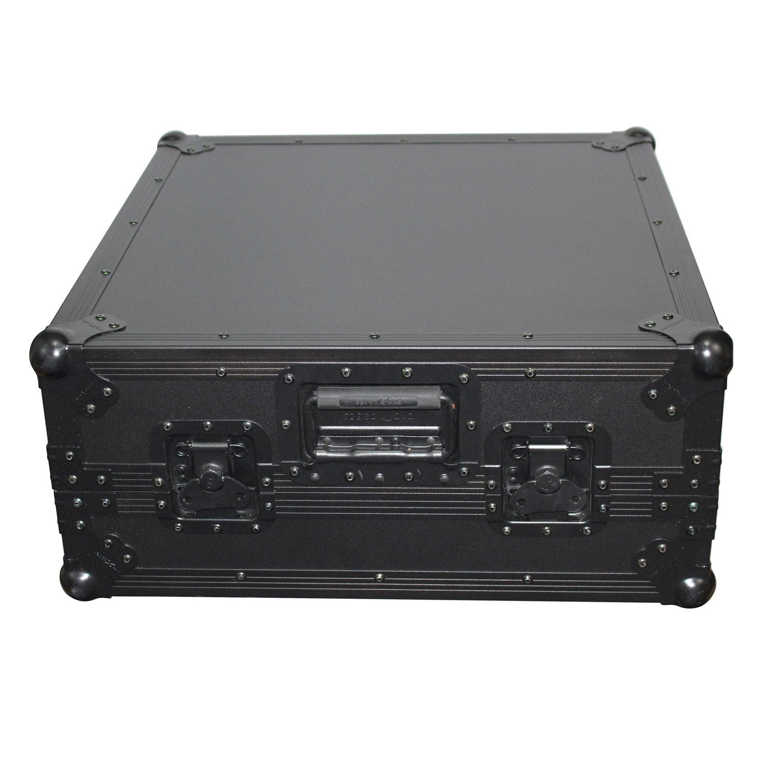 ProX XS-19MIXLTBL - Rack Mount 19" Mixer W/ 10U Slantsliding Laptop Shelf - Black On Black