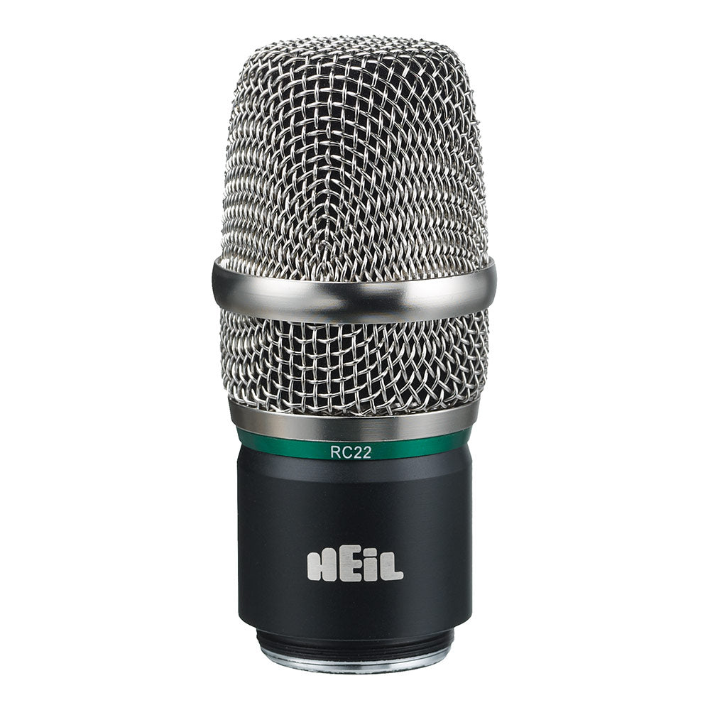 Heil Sound RC-22 Cardioid PR22 Wireless Microphone Capsule (Nickel)