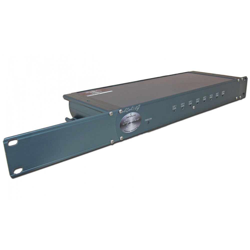 Glensound Signature ADA 1:8G 1 Input / 8 Output Mono Analog Distribution Amplifier With Gain Controls