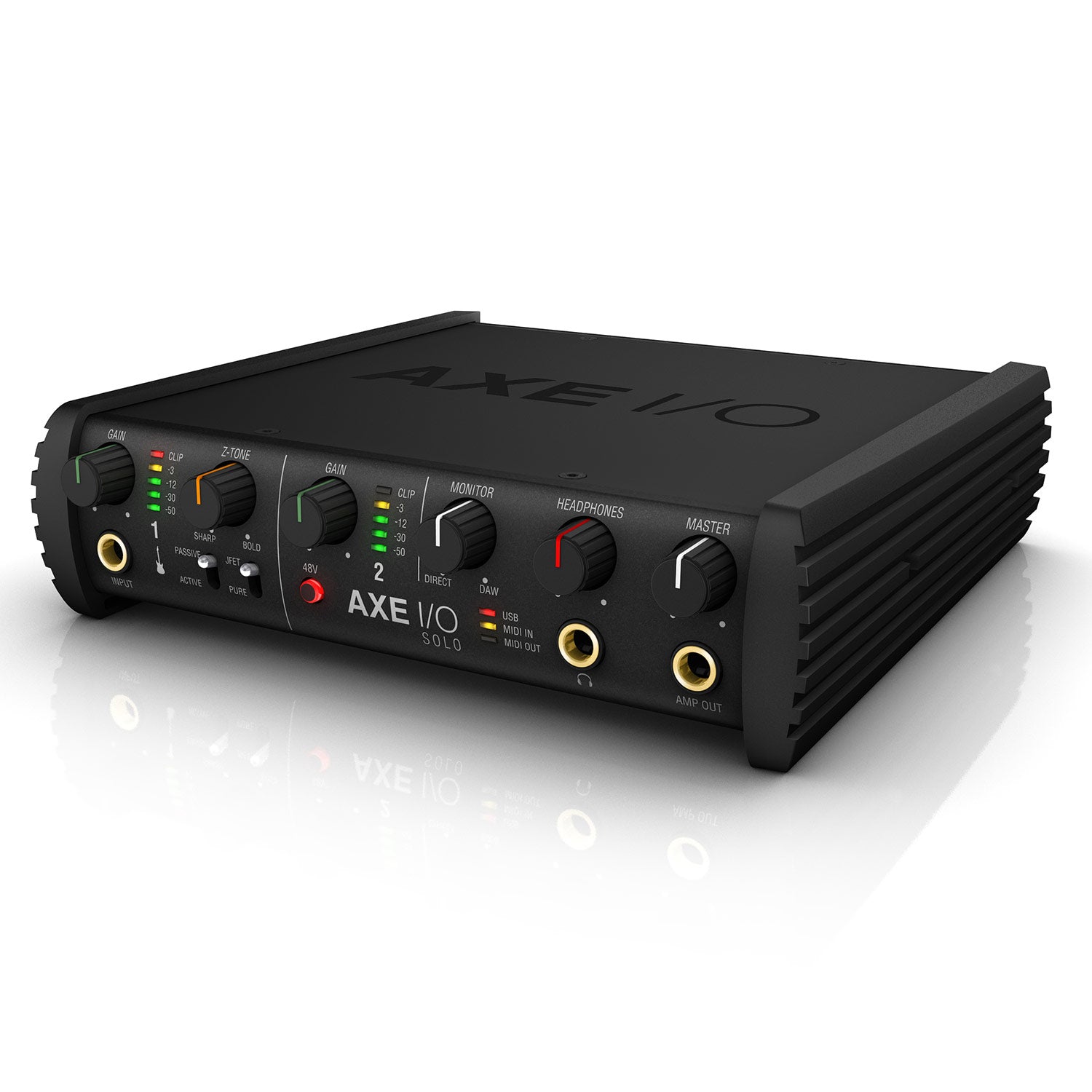 IK Multimedia AXE I/O Solo - Premium Audio Interface with Guitar Tone Shaping