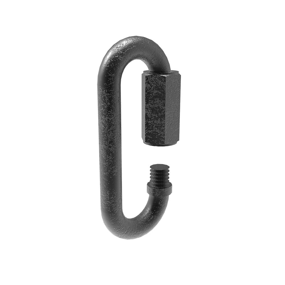 Adaptive Technologies QL-375 - Quick Link Screw-On Speaker Rigging Link (3/8 Inch / Black)