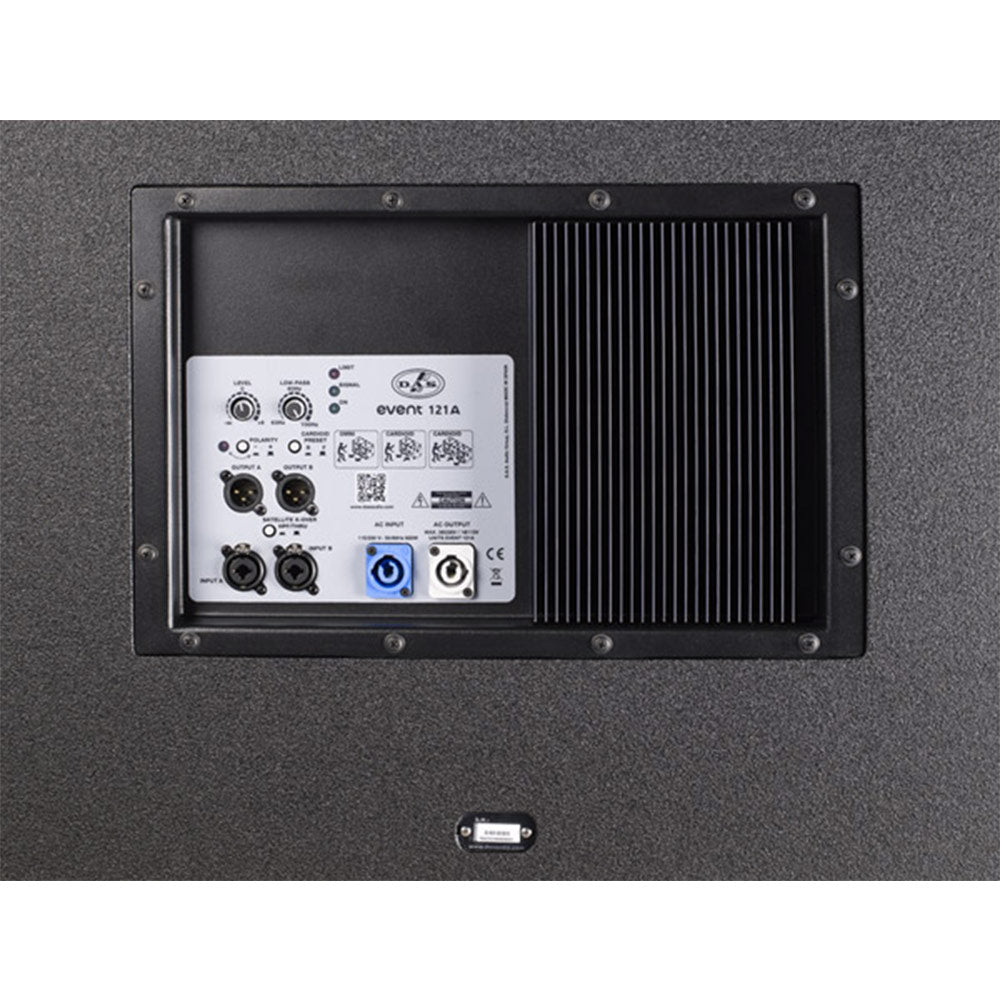 DAS EVENT-121A - Active 21-Inch Horn-Bass Extended Subwoofer (Black)