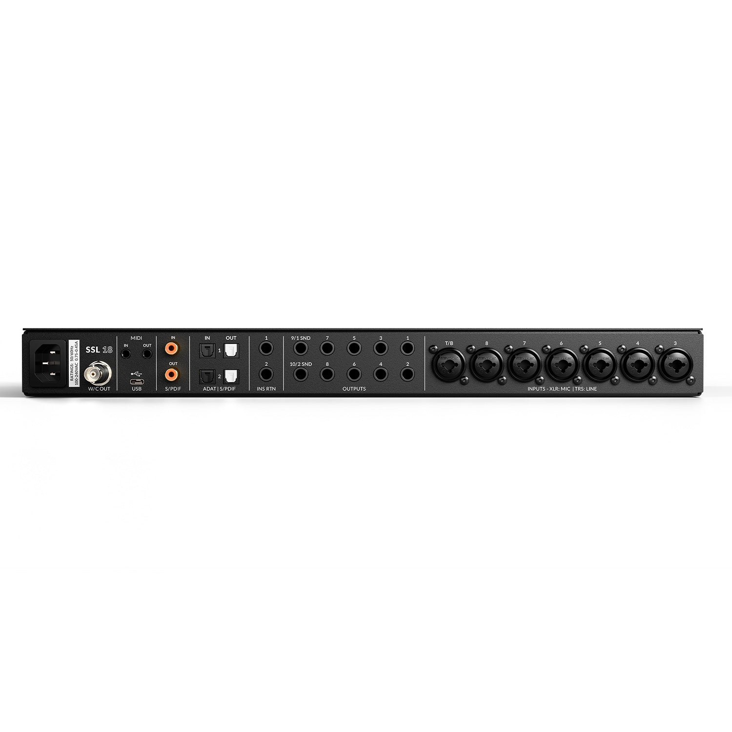 SSL 18 - 26-In / 28-Out High-Performance USB Audio Interface