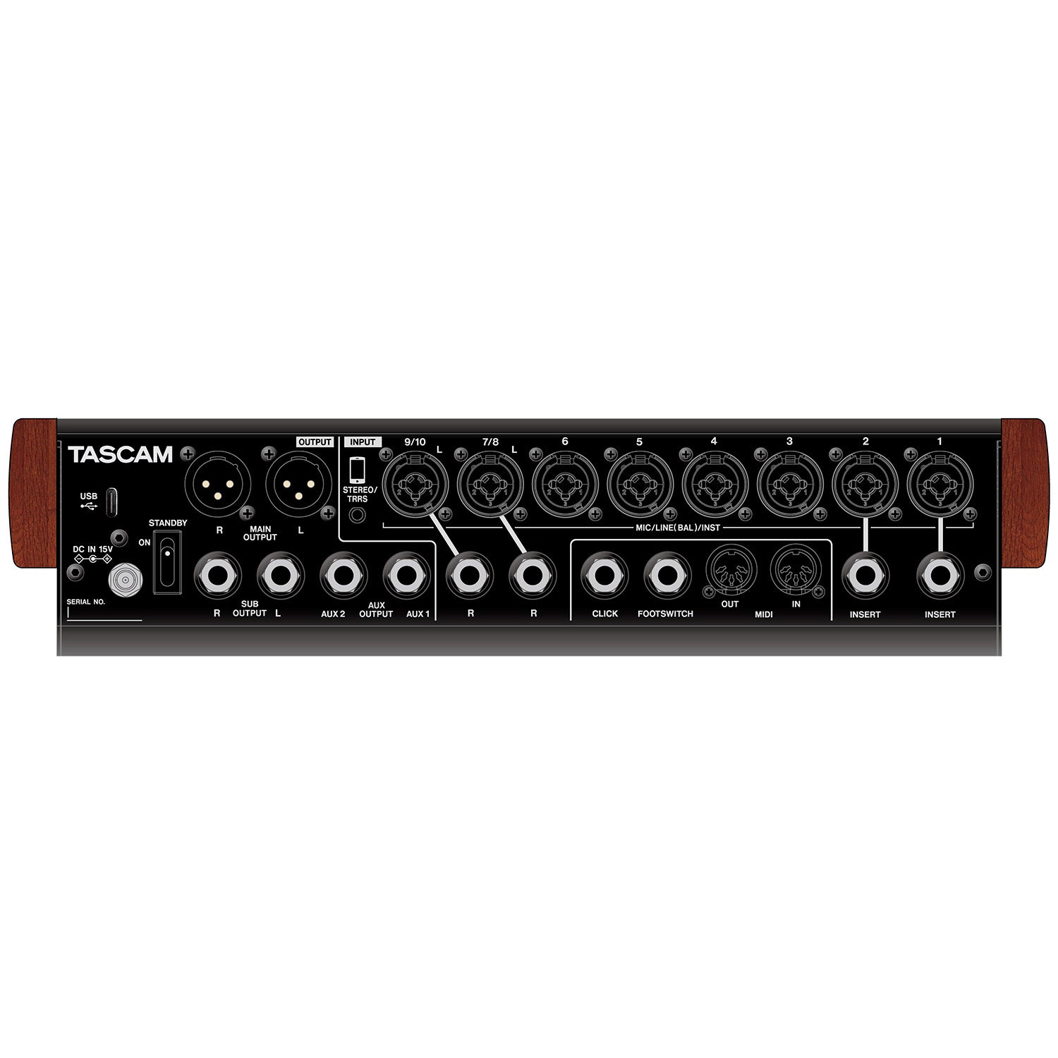 Tascam Model 12 Integrated Production Suite - Mixer/Interface/Recorder/Controller