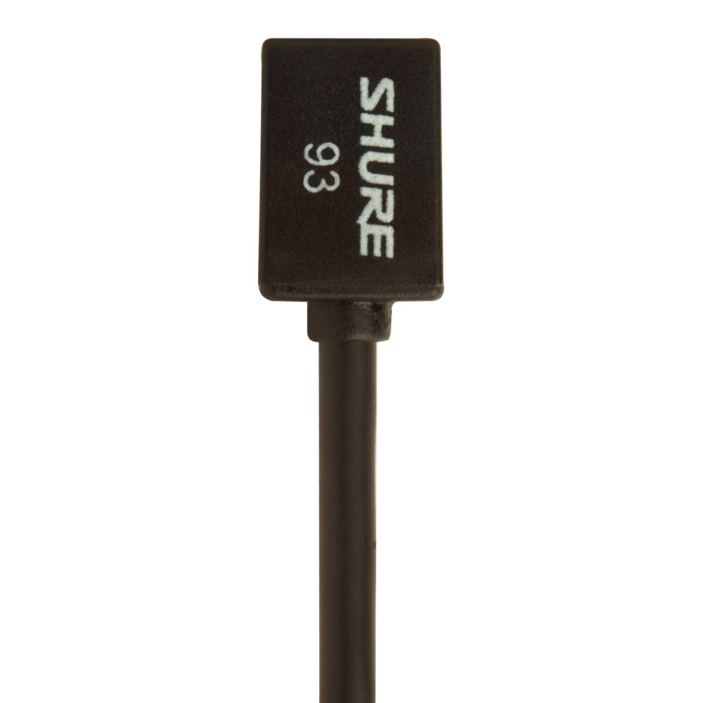 Shure WL93 Wireless Omnidirectional Condenser Lavalier Microphone - TA4F Connector
