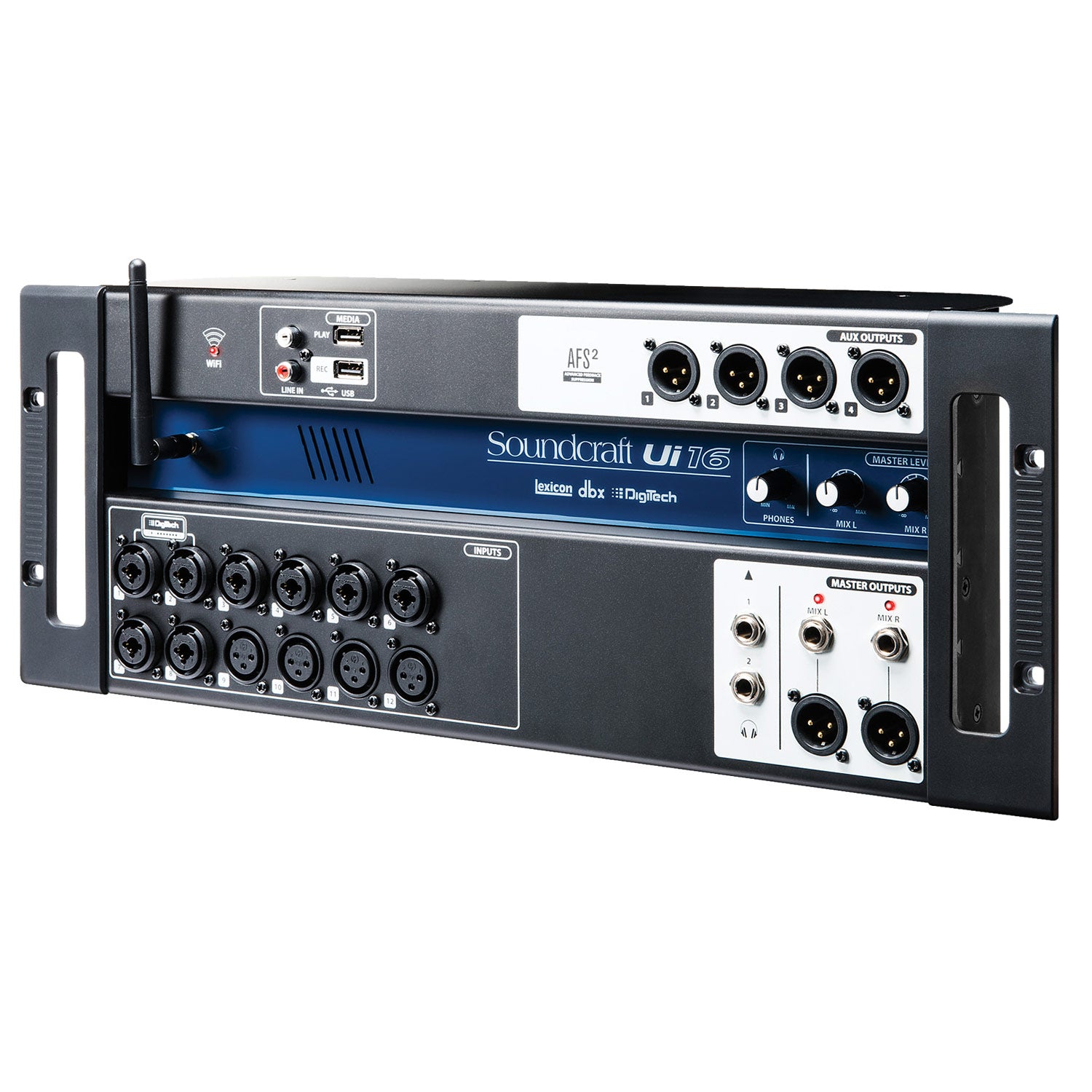 Soundcraft Ui 16 16-Input Remote Controlled Digital Mixer