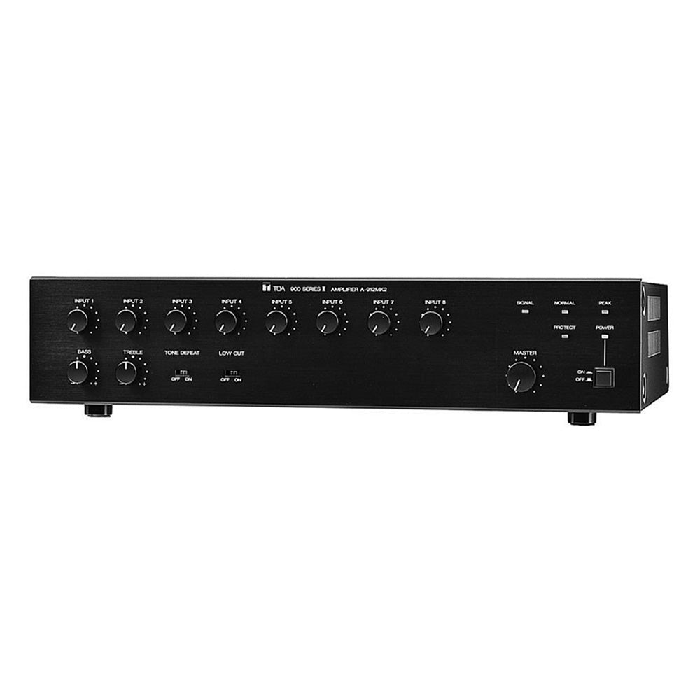 TOA A-912MK2 - 8-Channel 120-Watt Mixer Amplifier (Requires Modules)