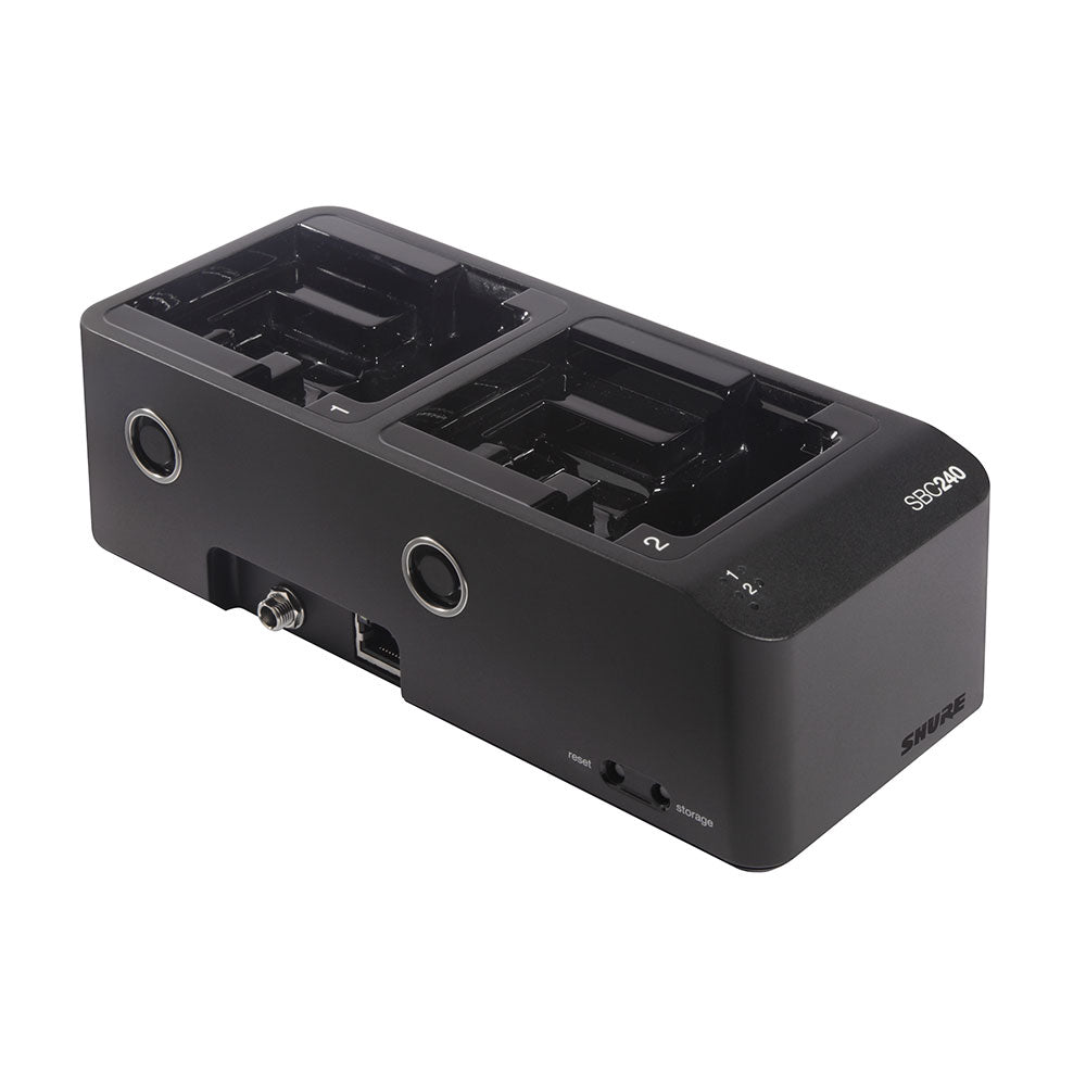 Shure SBC240 Networkable Battery Charger for ADX Transmitters