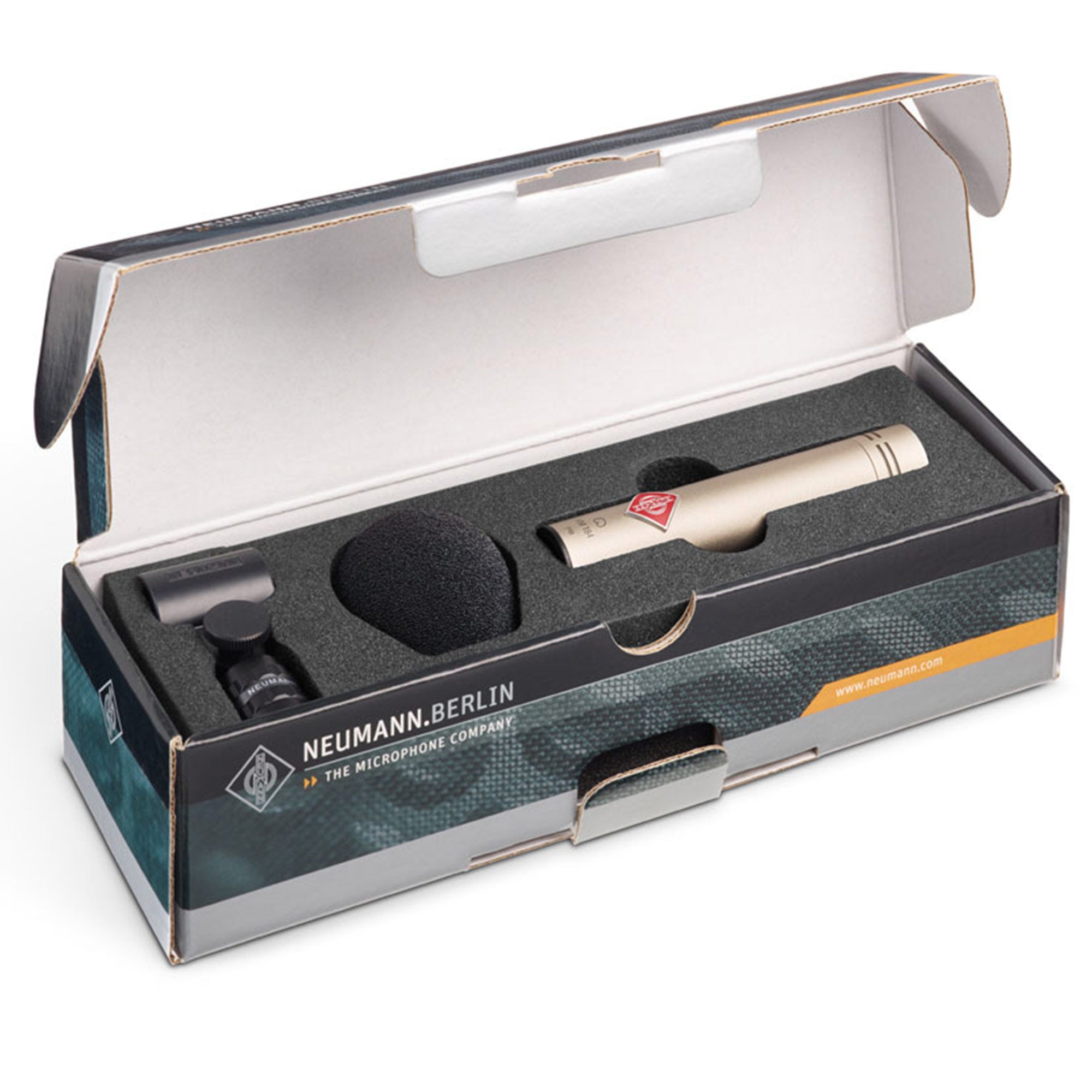 Neumann KM184 NI Cardioid Studio Condenser Miniature Microphone - Nickel