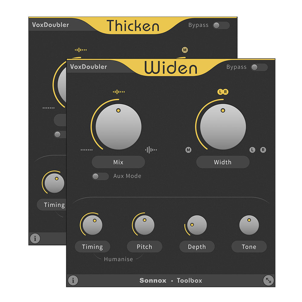 Sonnox VoxDoubler - Realistic Vocal Doubling Plugin (VST/AU/AAX)