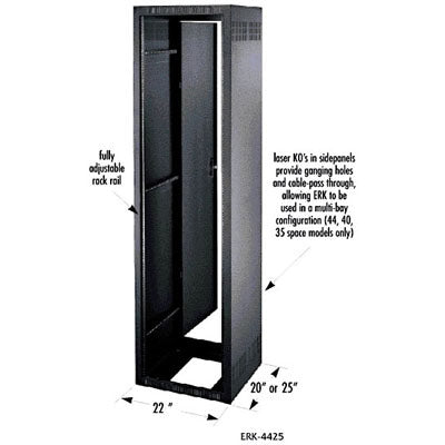 Middle Atlantic ERK-2725 - 27 Space Stand Alone Rack Enclosure