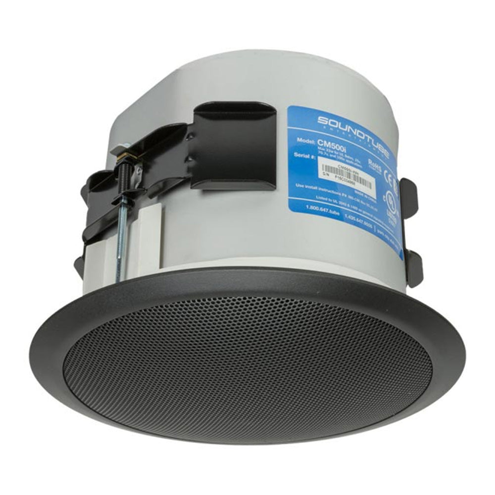 Soundtube CM500i-BK - Two-Way 5.25-Inch In-Ceiling Loudspeaker (Black)
